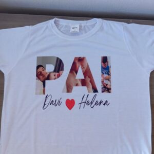 Camisetas personalizadas para o dia dos pais